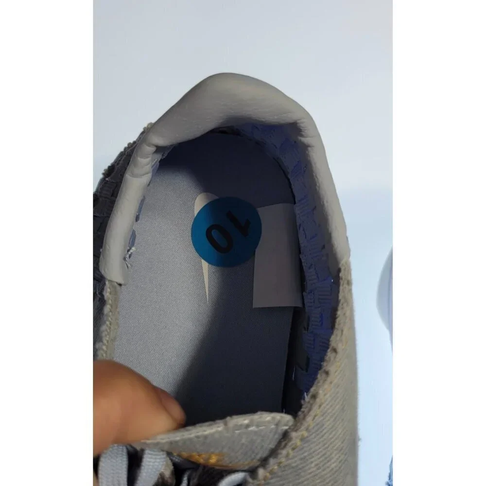 Nike Air Footscape Woven Washed Denim Ice Blue Women's - FV6103-400 Size 10